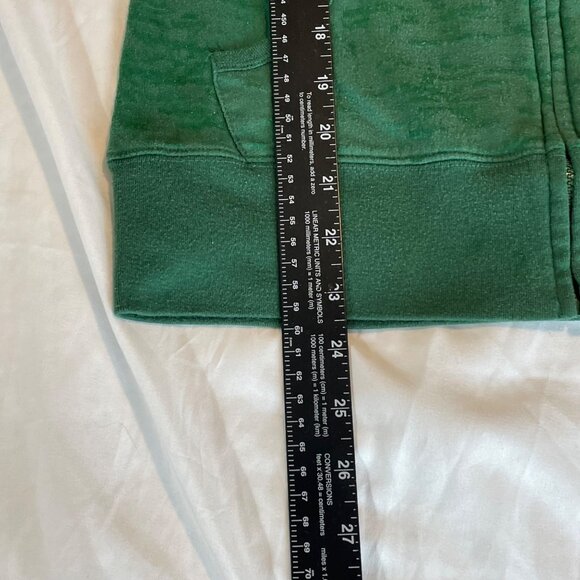 Michigan State Spartans Green Burn Out Zip-Up Hoodie Womens S Creative Apparel - Picture 8 of 10